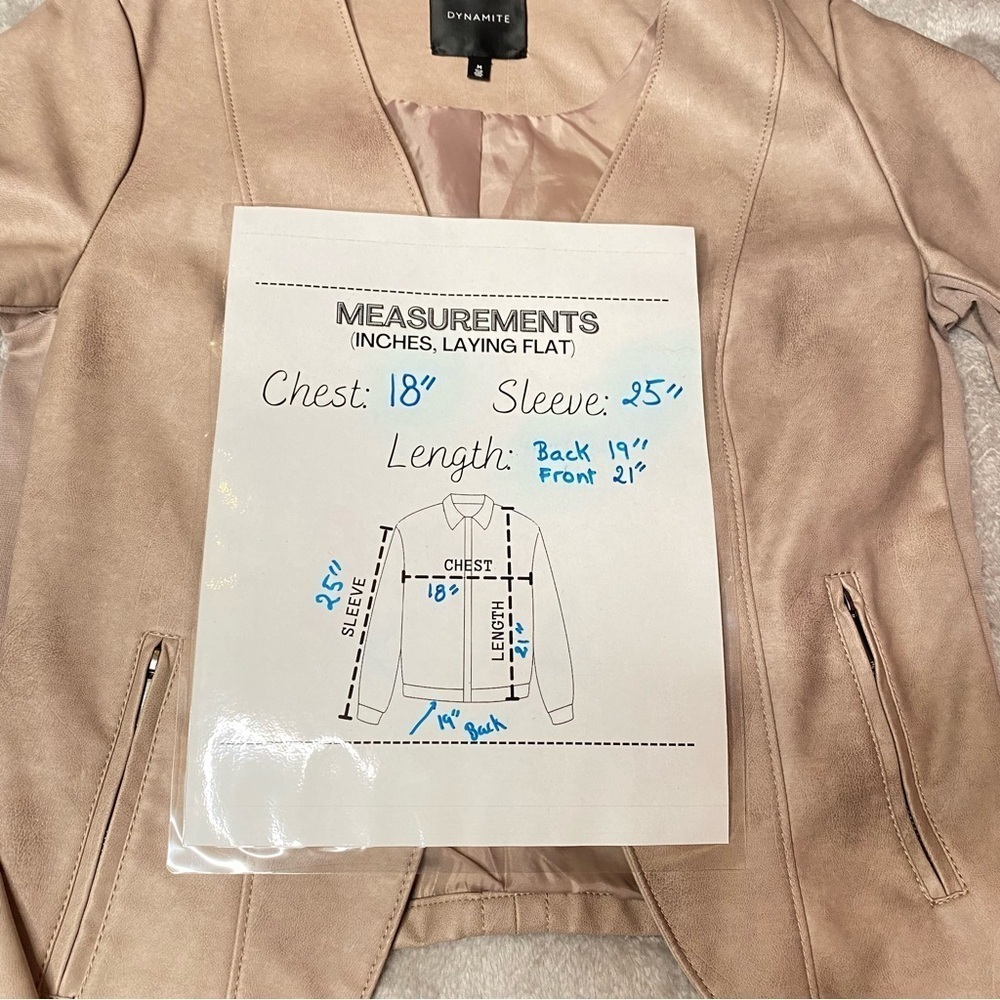 Dynamite Women's Tan Jacket - Picture 15 of 16